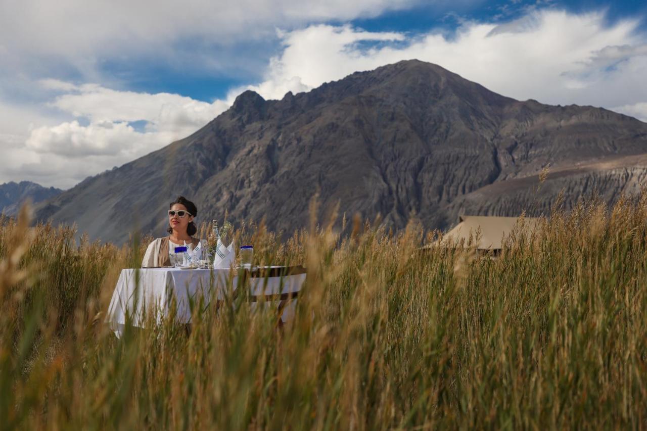 Chamba Camp Diskit Vale de Nubra Exterior foto